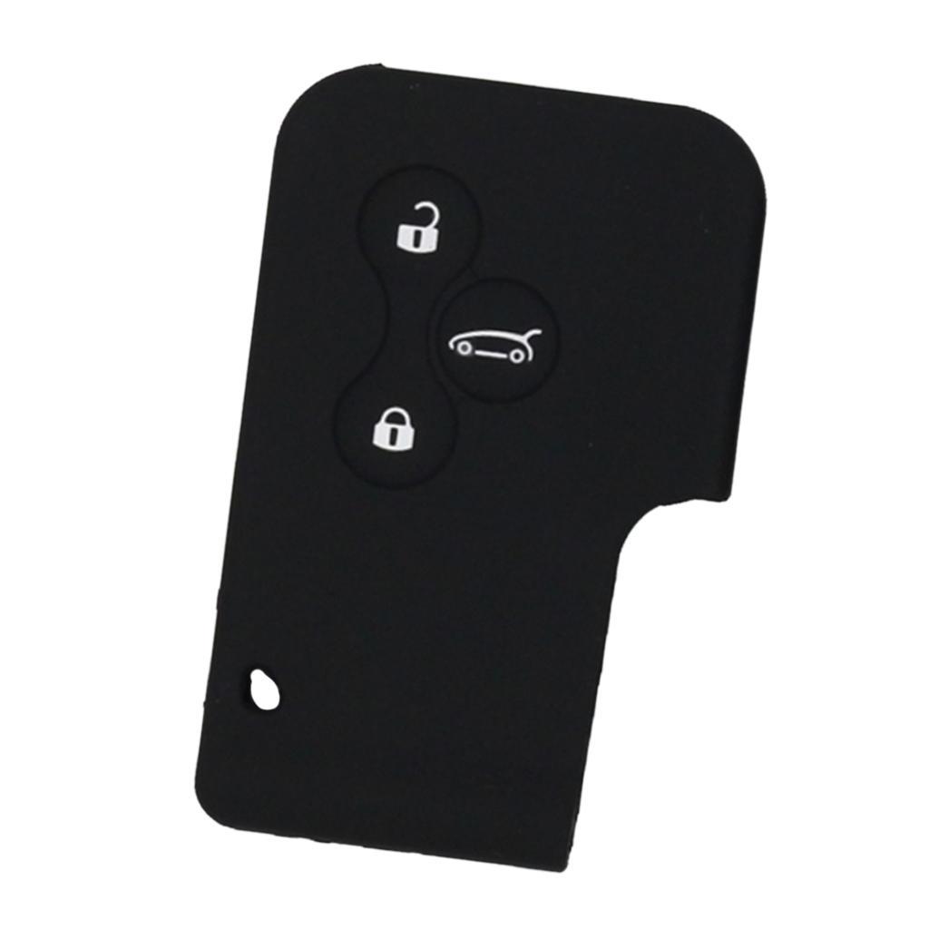 Car Smart Key Fob 3 Button Silicone Protector Cover Case For