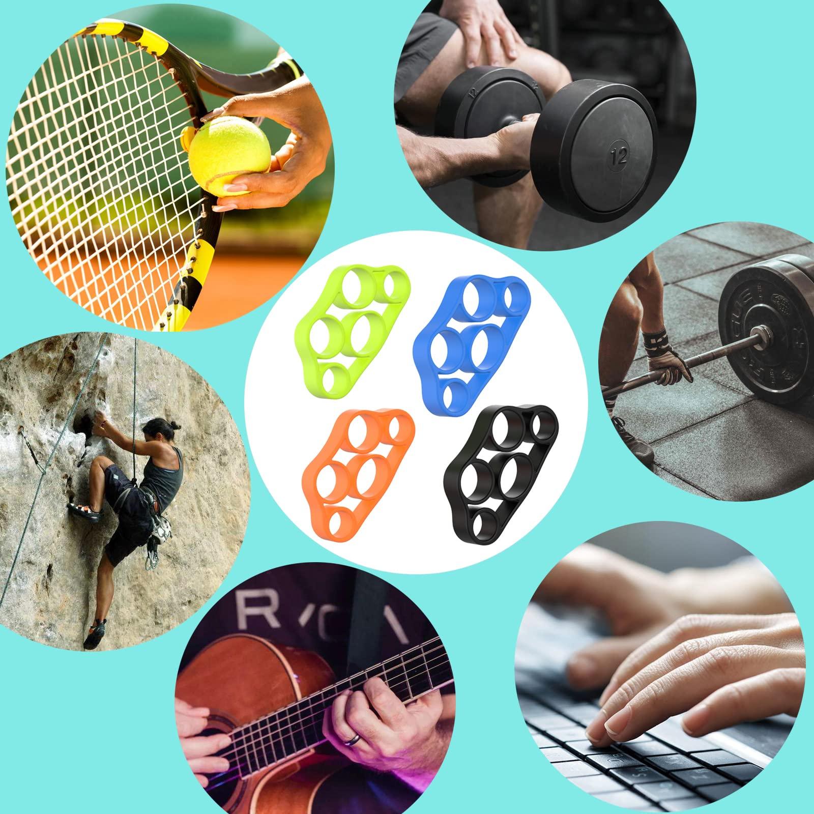 8 ngón tay các mảnh cáng, dải ngón tay silicon, xử lý các dải kháng, cho viêm khớp của đường hầm cổ tay của tập thể dục, phục hồi chức năng, giảm đau9lbs