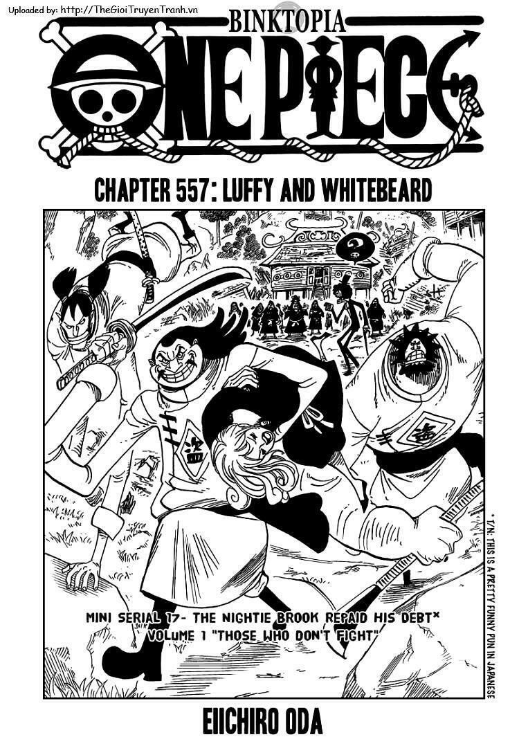 đảo hải tặc - one piece chapter 557 1