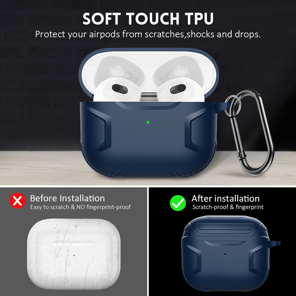 Bao Case TPU Mecha dành cho AirPods 3 - Hàng Chính Hãng