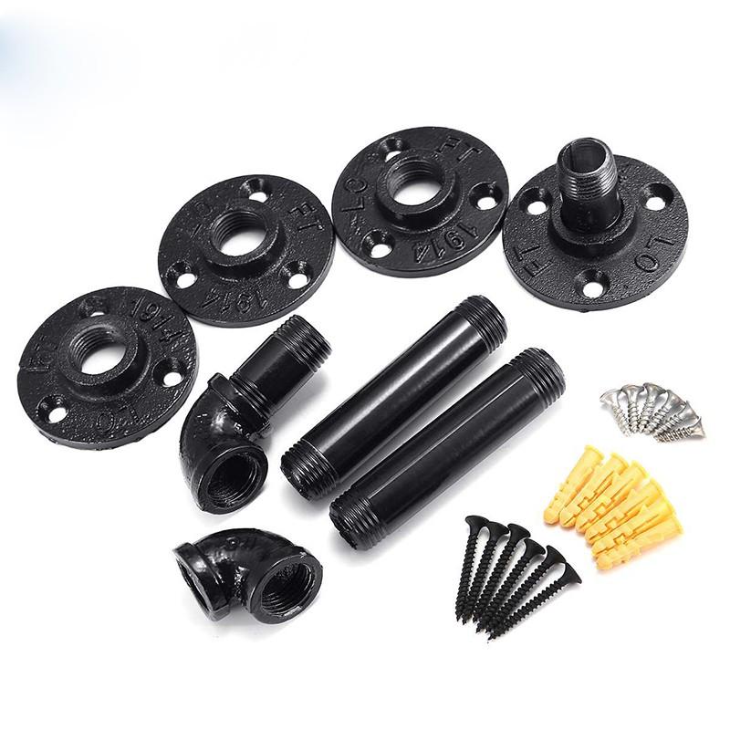 Kệ ống nước treo tường, Kệ ống nước gắn tường, kệ sách để đồ trang trí