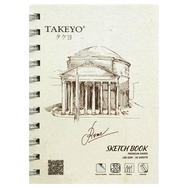 Sổ lò xo Vẽ, Sổ Vẽ Lò Xo Dày 160gsm