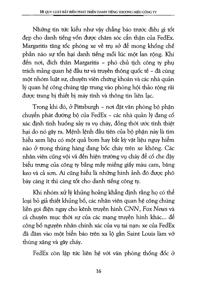 18 quy luật bất biến phát triển danh tiếng thương hiệu - Ronald J.Alsop