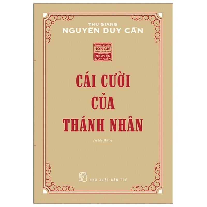 Sách - Cái Cười Của Thánh Nhân - NXB Trẻ