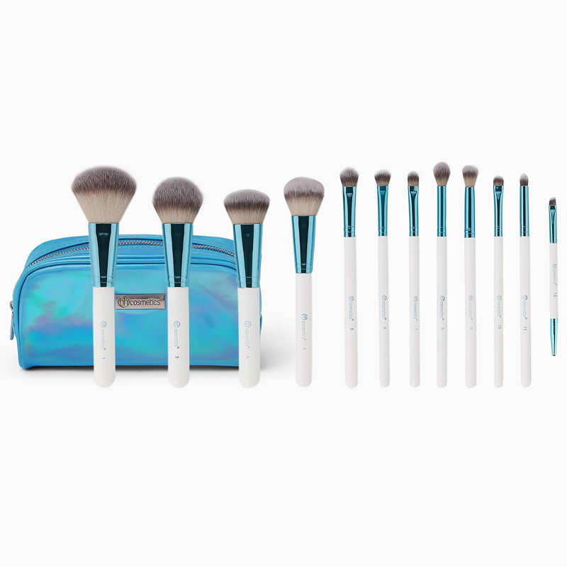 Bộ Cọ Trang Điểm BH COSMETICS Poolside Chic 12 Piece Brush Set