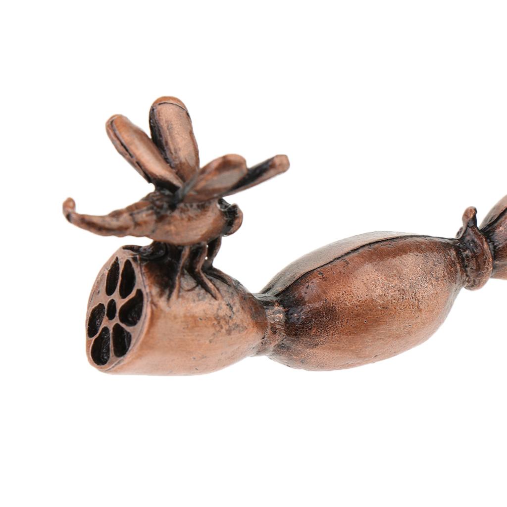 Exquisite Chinese Calligraphy Brush Rest/Holder with Lotus Root Design A