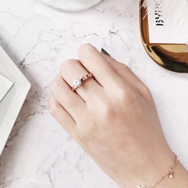 Nhẫn titan nữ xinh NZ104