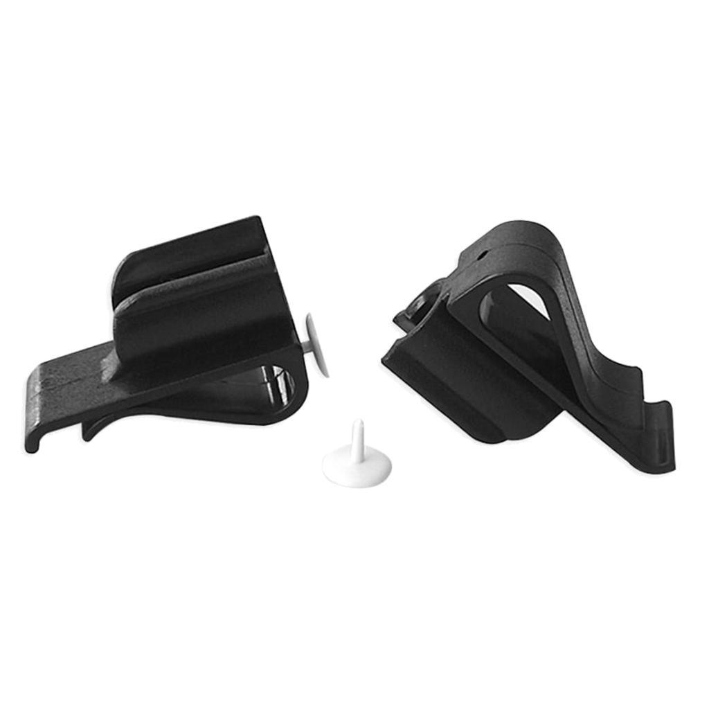 2-6pack Golf Bag Clip On Putter Clamp Holder with White Ball Marker