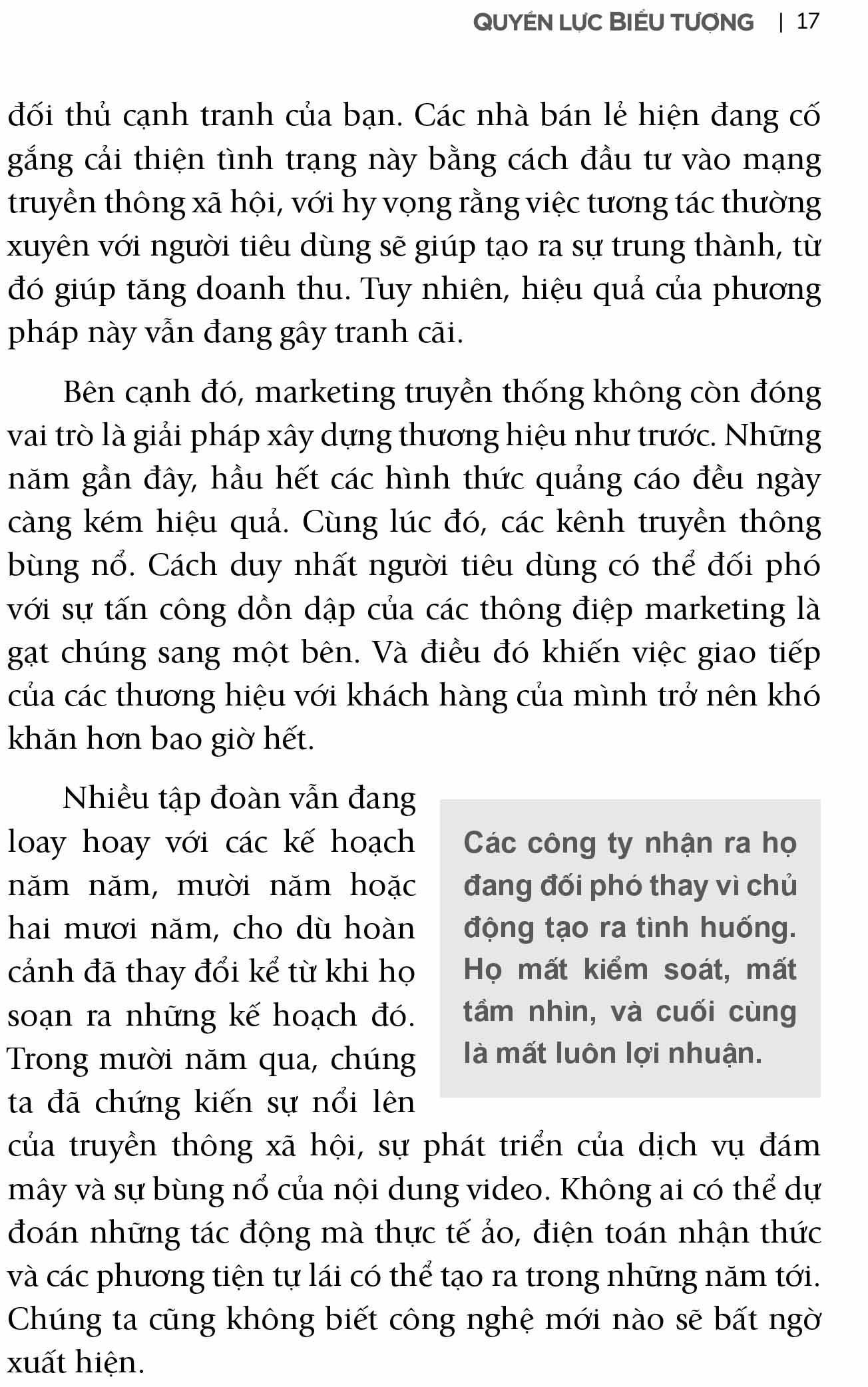 Quyền Lực Biểu Tượng - Đừng Đuổi Theo Cái Mới, Hãy Biến Cái Hiện Có Trở Nên Xuất Sắc