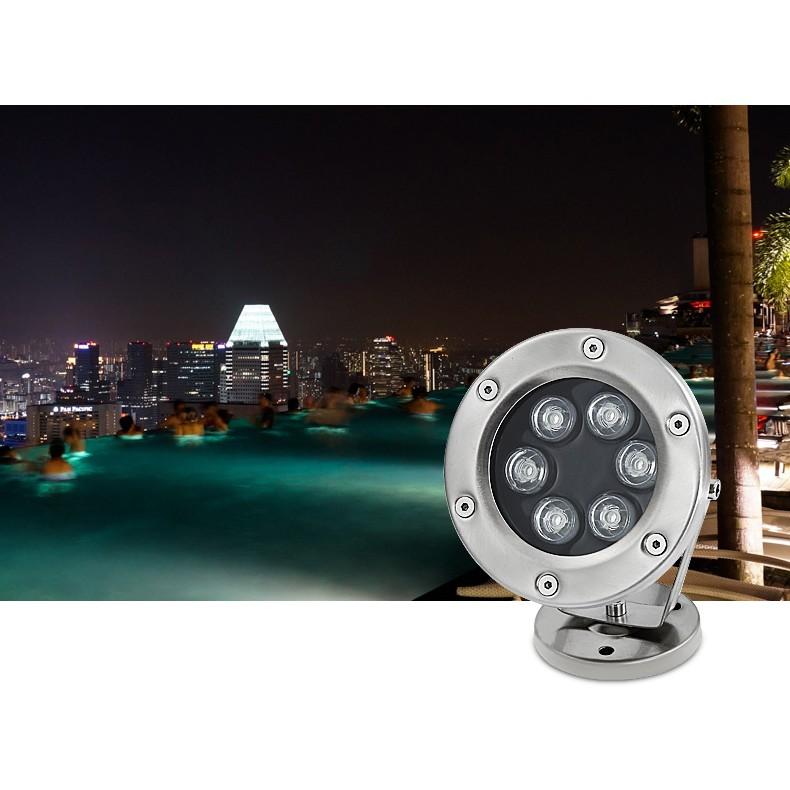 Đèn LED âm nước 6w
