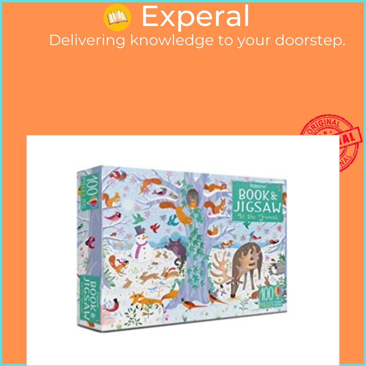 Sách - Usborne Book and Jigsaw : In the Forest by Kirsteen Robson