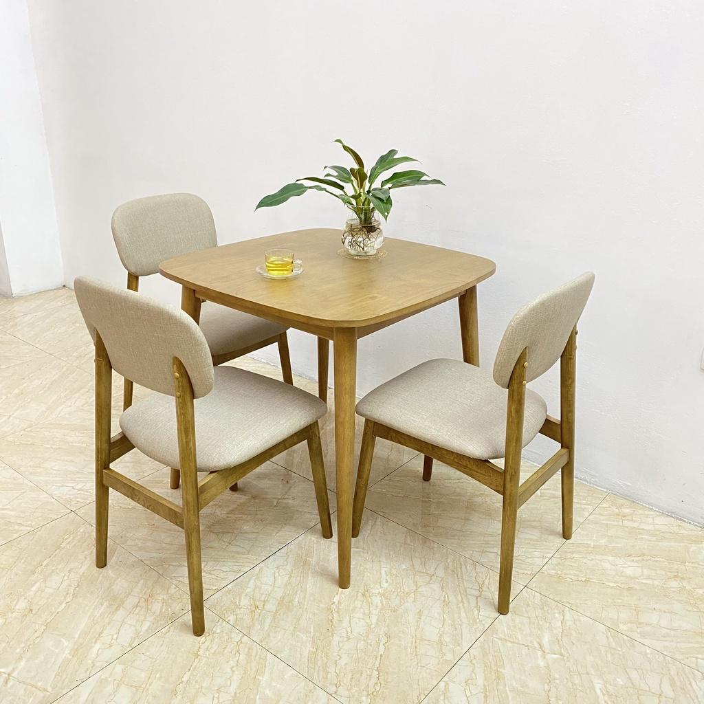 Bộ bàn ăn Daisy 1m25 - 1m35