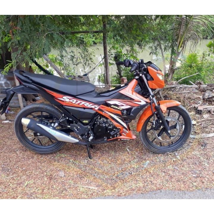Tem rời xe satria fi đỏ đen