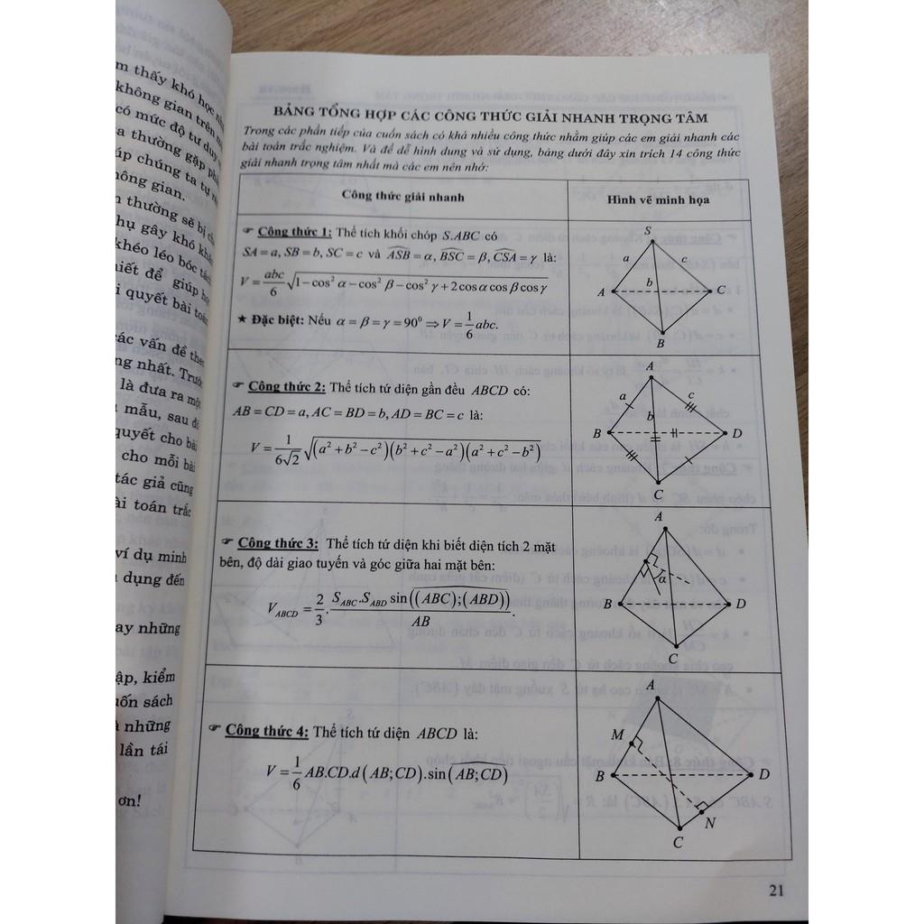 Hình ảnh Sách ID luyện thi THPT QG 2021 theo chuyên đề môn Toán hay nhất Tự học hình không gian