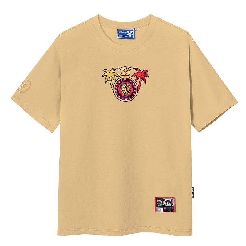 Áo thun Embroidered patch T-Shirt Dirtycoins