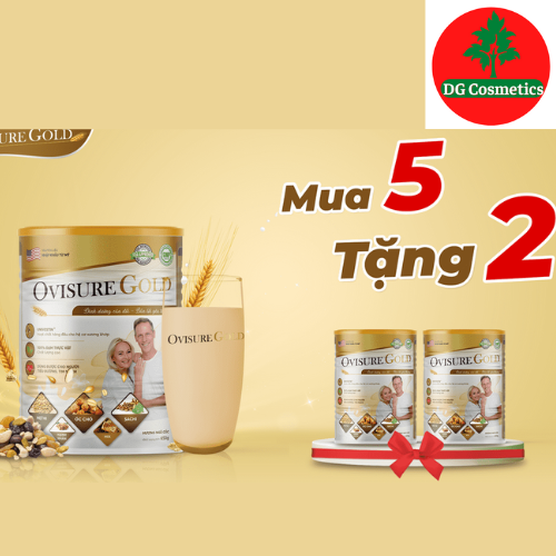 [ Mua 5 tặng 2 ] Sữa Hạt Cao Cấp Ovisure Gold - Lon 650g -  Hỗ Trợ Sức Khỏe Xương Khớp