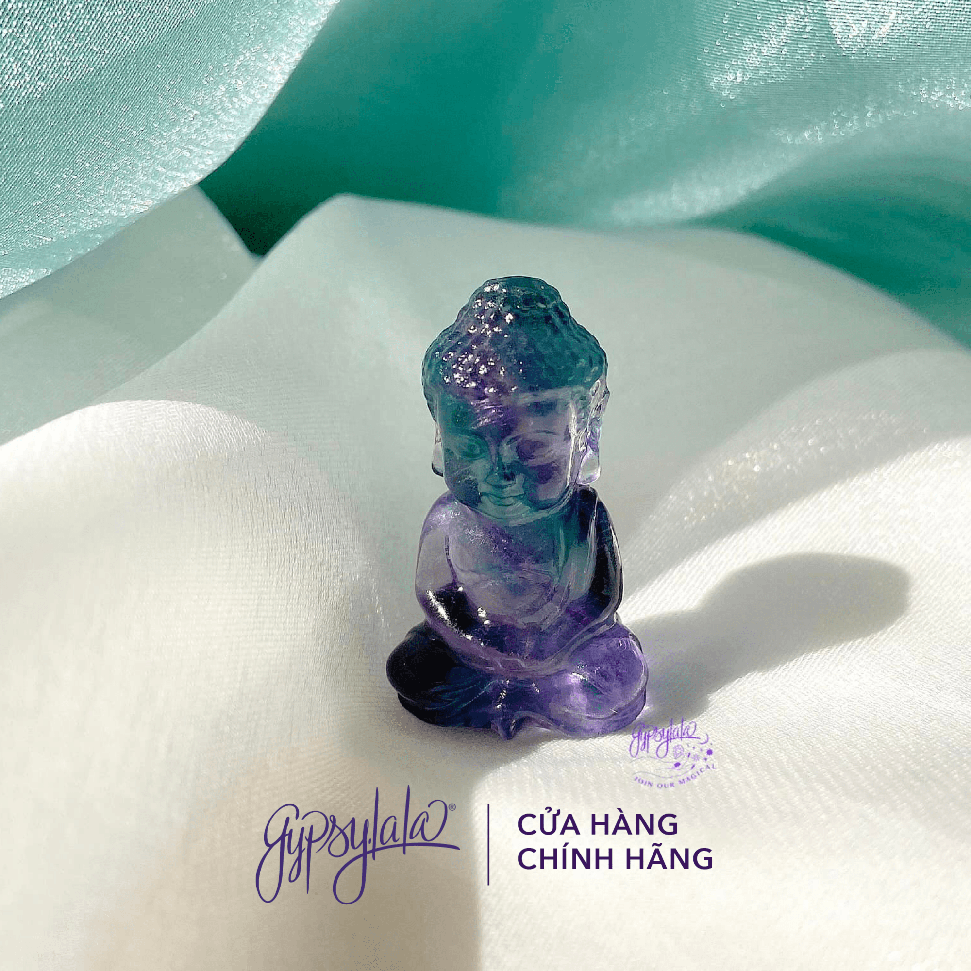 Mặt Phật Tổ Đá Fluorite SP004033 Gypsy.lala