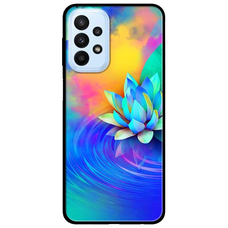Ốp lưng dành cho Samsung A23 4G - A53 5G - A73 5G - Sen Xanh Nước