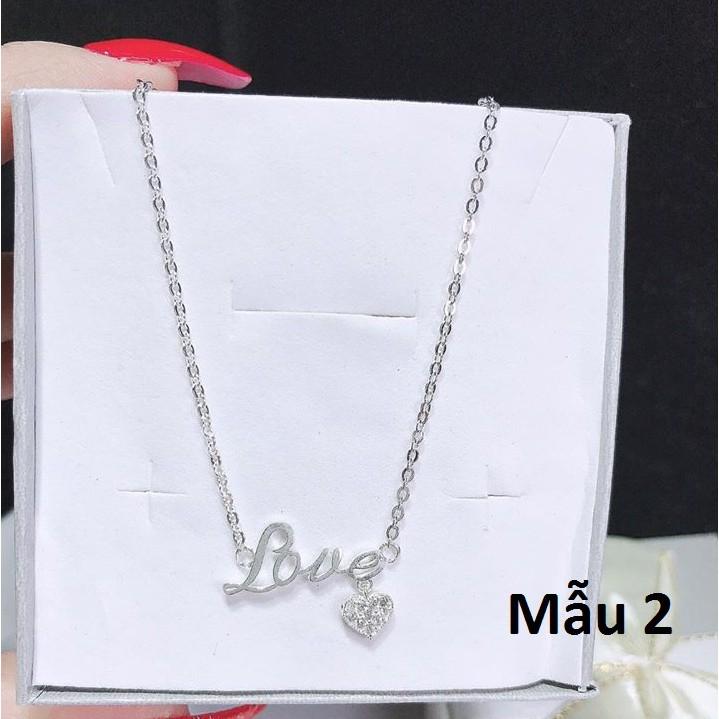 Dây chuyền bạc liền mặt các mẫu MS78