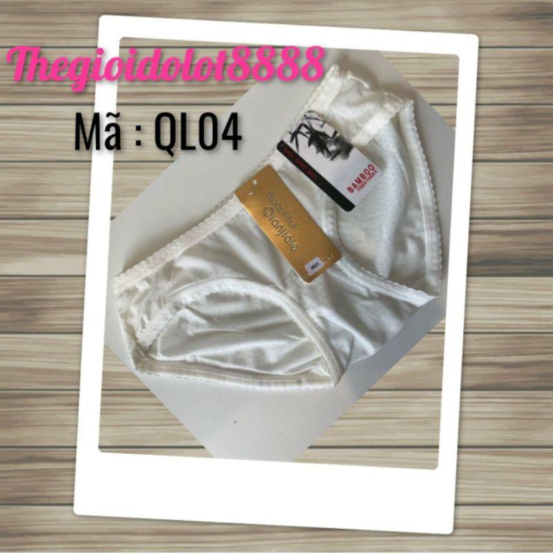 Quần lót ren chất liệu cotton co giãn tốt mã đặt hàng QL04