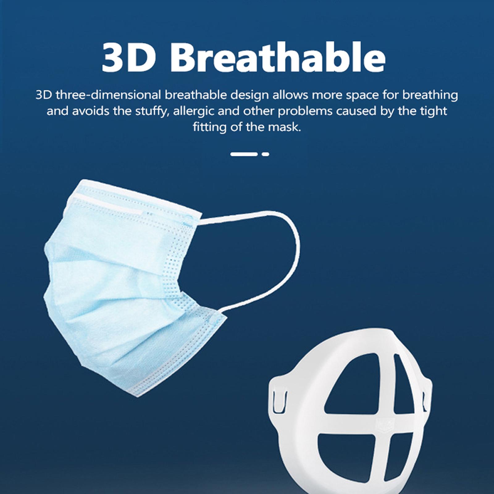 Khung Khẩu Trang Thoáng Khí Chống Ngạt Có Thể Tái Sử Dụng Không Thấm Nước