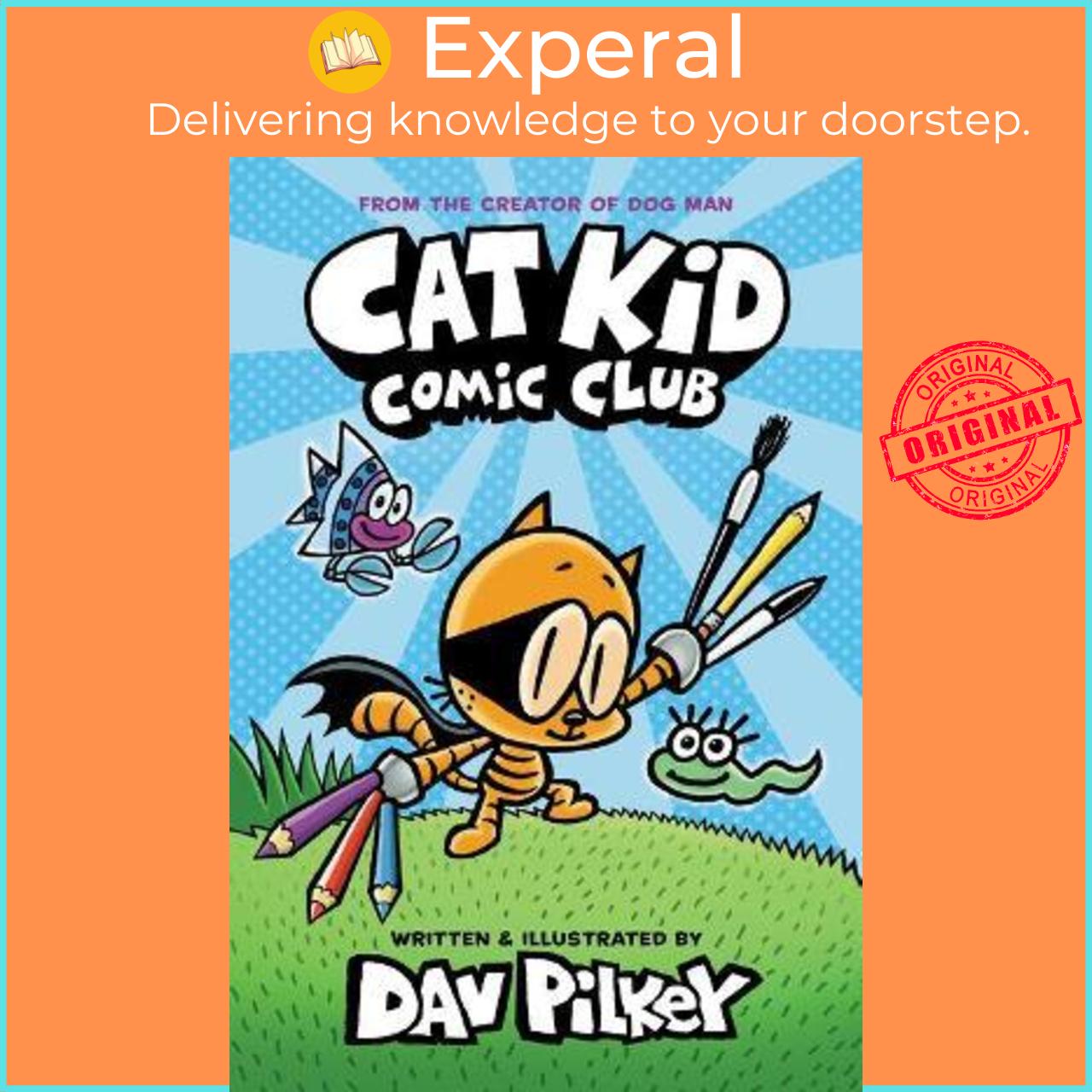 Sách - Cat Kid Comic Club by Dav Pilkey (UK edition, paperback)