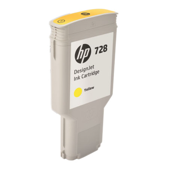 Mực in HP 728 130ml Yellow Ink Cartridge (F9J65A) - Hàng Chính Hãng