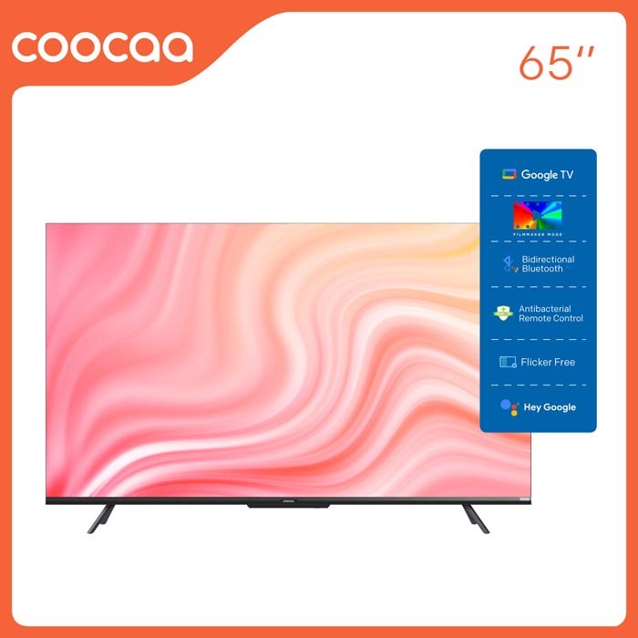 Google Tivi Coocaa 4K 65 Inch - 65Y72 Youtube Netfilx Smart TV Hàng chính hãng