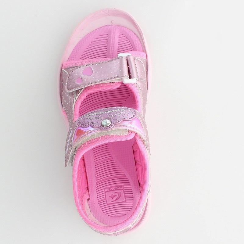 Giày Sandal Bé Gái Superstar 17SS Moonstar SS SK759 - Hồng