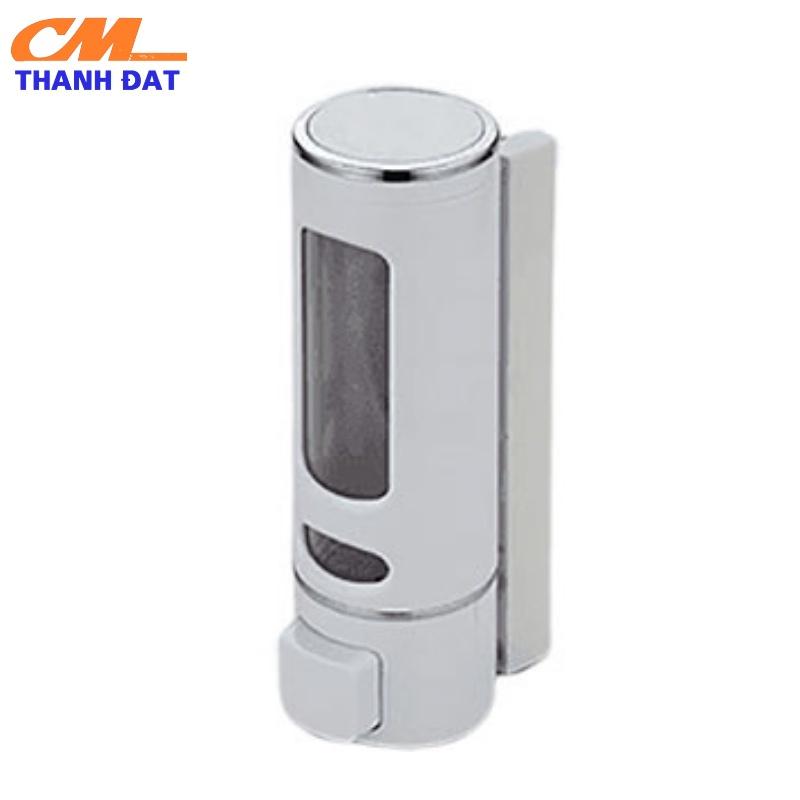 Bình đựng xà bông dung tích 400ml màu trắng, Bình đựng xà phòng rửa tay treo tường, Bình đựng dầu gội