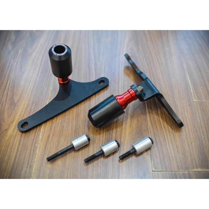 Khung chống đổ dành cho Honda CBR500 hàng Thép CNC cao cấp cực An Toàn, Không khoét nhựa, Không độ chế