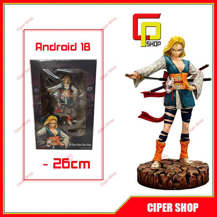 Mô hình Android 18 Samurai - Figure 7 viên ngọc rồng Samurai