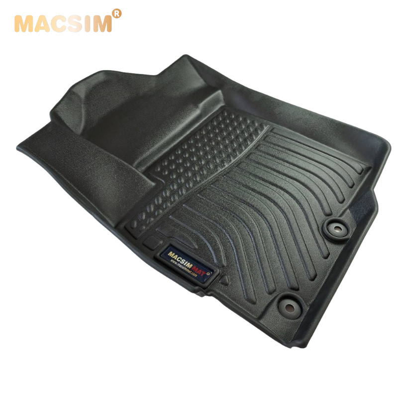 Thảm lót sàn Macsim TPE cho xe Mitsubishi Outlander 2014-2021 nhãn hiệu Macsim- 3 hàng ghế
