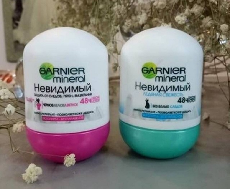 Lăn nách khử mùi Garnier - lăn trứng