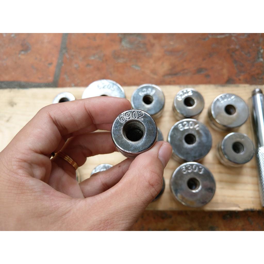 Bộ đóng Bạc Đạn 14 món CNC thép không gỉ