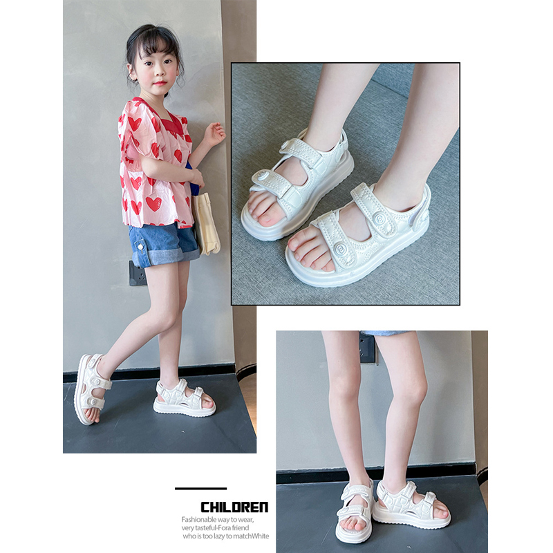 Giày Sandal quai hậu cho bé gái, thể thao siêu nhẹ, êm nhẹ chống trơn  – GSD9020