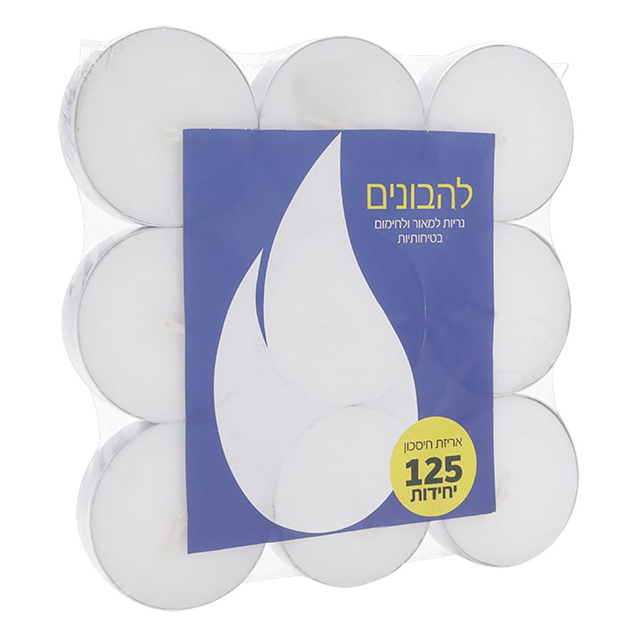 Bịch 9 Nến Tealight FtraMart Candle (40g) - Trắng