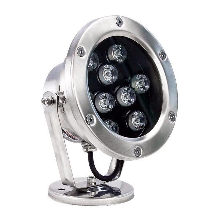 Đèn Led Âm Nước KÈM NGUỒN Chiếu Hồ Cá Koi - Điện Áp 12V và 24V - Chống Nước Ip 68 - Đủ Công Suất Ánh Sáng