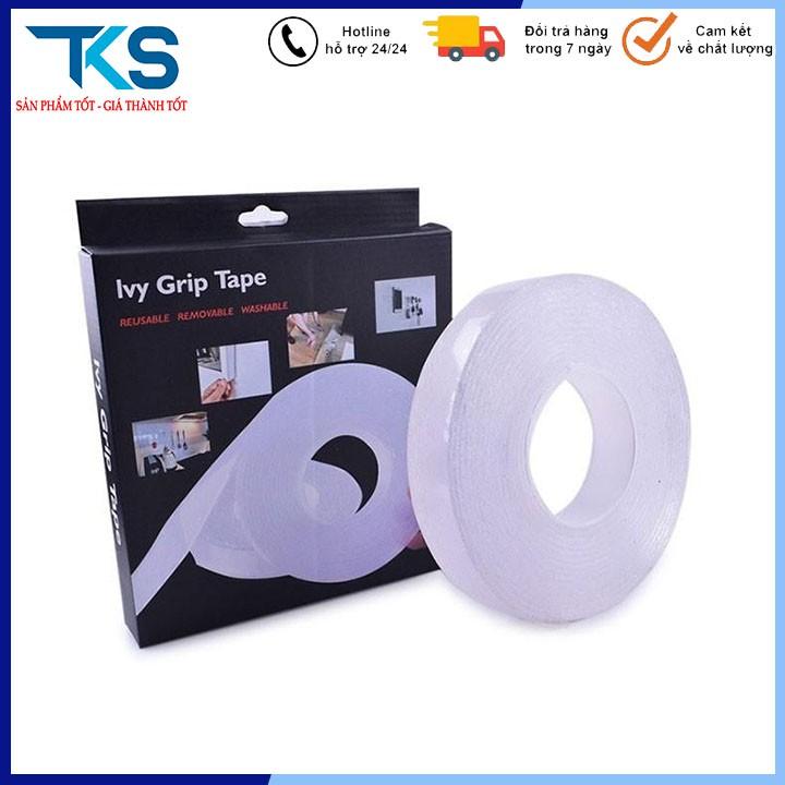 Băng dính 2 mặt trong suốt ma thuật siêu dính