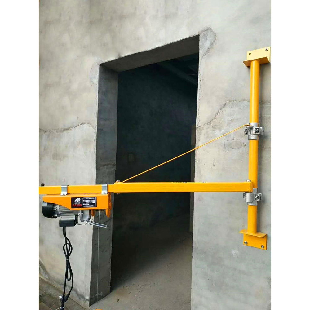 Khung treo tời điện gia đình 200kg – 600kg chịu tải lớn dùng để bắt tời lên tường bê tông, nhà xưởng, công trình thi công