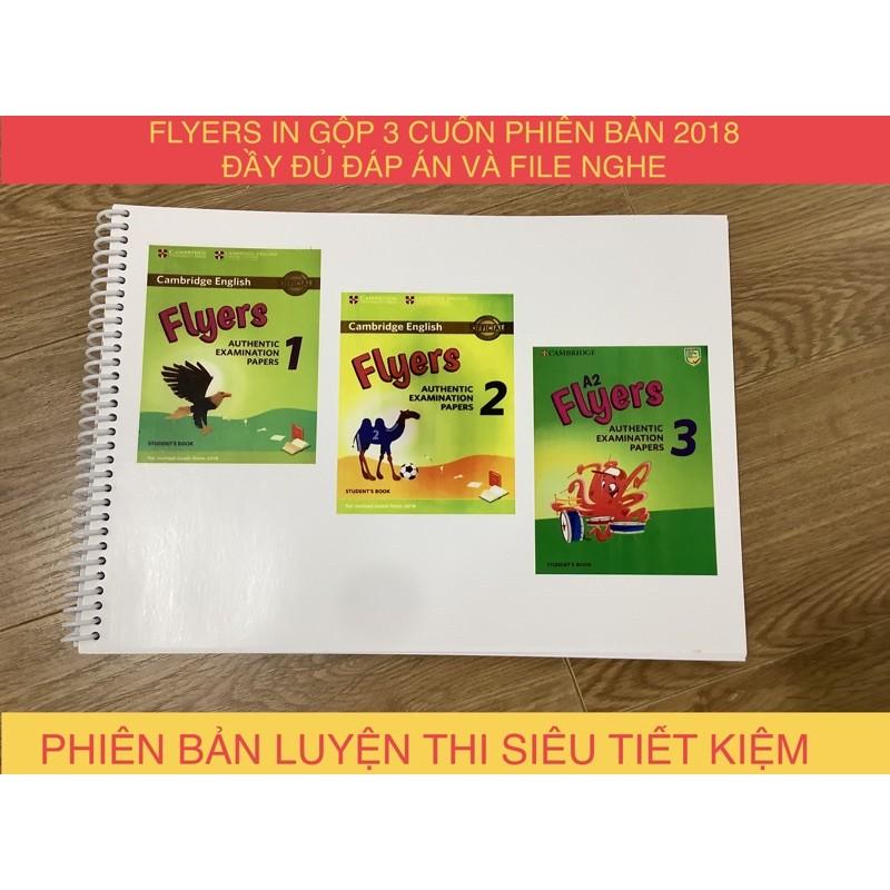 FLYERS IN GỘP 3 CUỐN PHIÊN BẢN MỚI 2018 - SIÊU TIẾT KIỆM