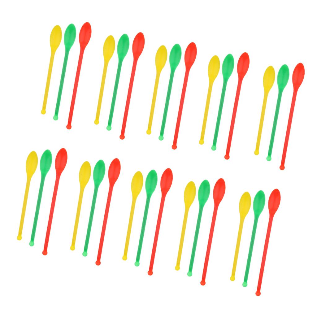 3pcs Medical Pharmacy Mini Micro Spoon Scoop Tasting Spoons