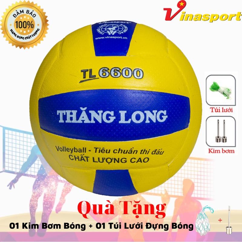 Bóng chuyền Thăng Long TL6600 Hàn Quốc Chính Hãng - Tặng Kim bơm + Túi Lưới