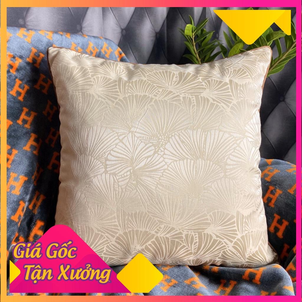 Gối Tựa Lưng Trang Trí Hoa Văn Hiện Đại Kích Thước 45x45cm - 1