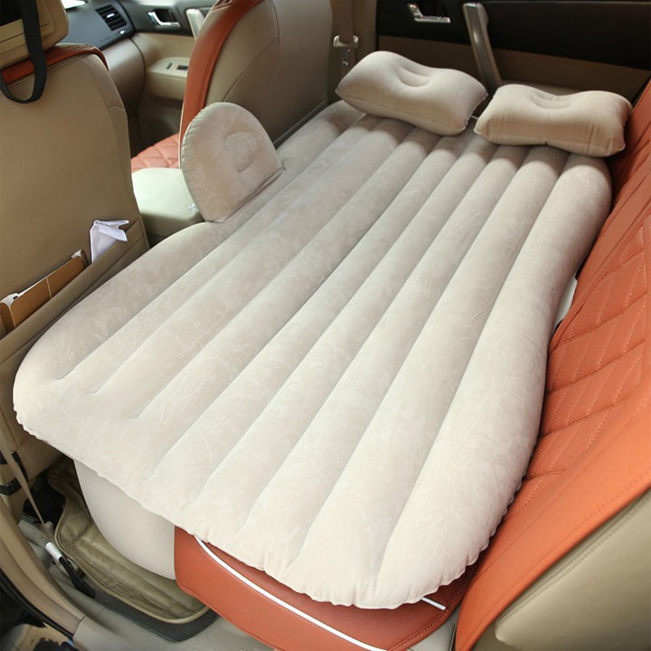 Đệm Hơi Ô Tô Cao Cấp, Giường Hơi Ô Tô + Tặng 3 Bàn Chải Đánh Răng