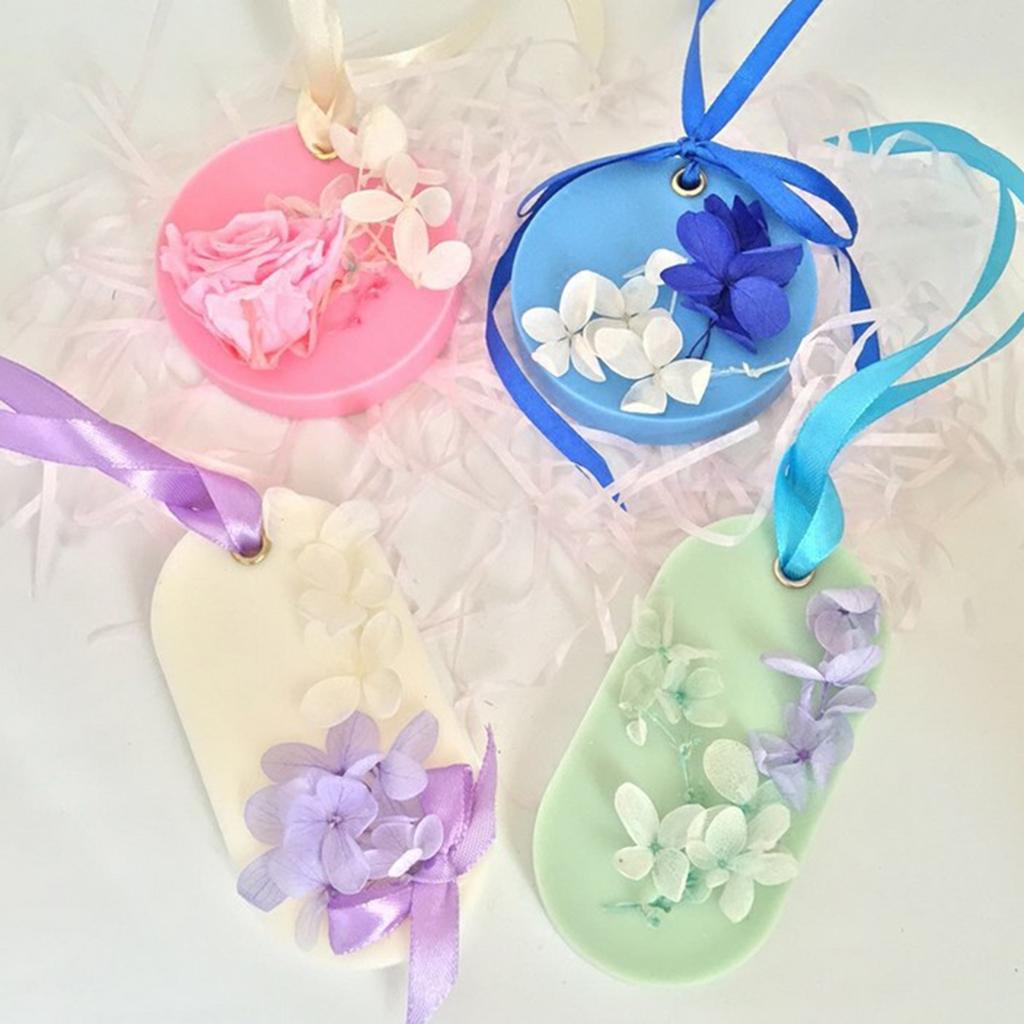 3x6Cavity Silicone Aroma Wax Tablet Mold Wax Soap Candle Mould Round