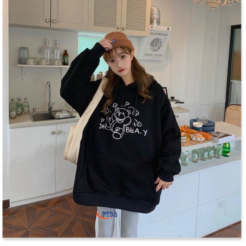 ÁO KHOÁC HOODIES NỮ FROM RỘNG,NHIỀU MÀU SẮC XINH XẮN