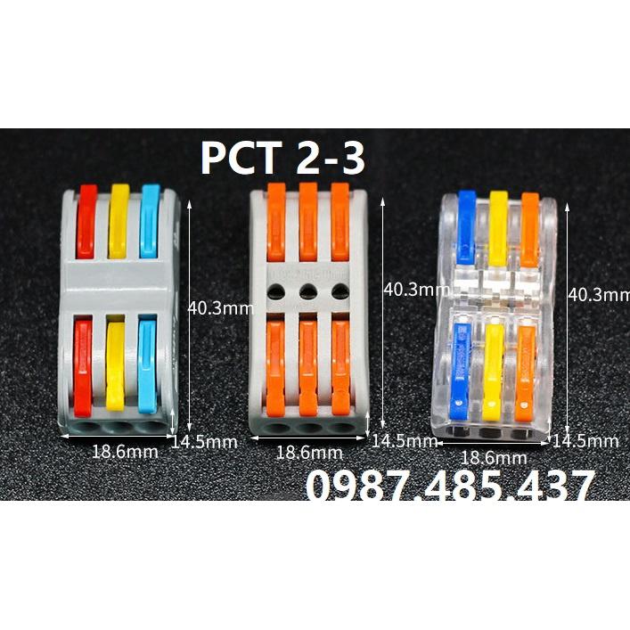 Đầu nối nhanh dây điện PCT