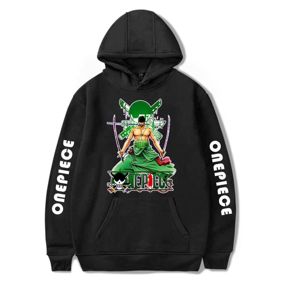 Top 9 áo hoodie One Piece Zoro Luffy Ace chất nhất / siêu hót - đủ size trẻ em