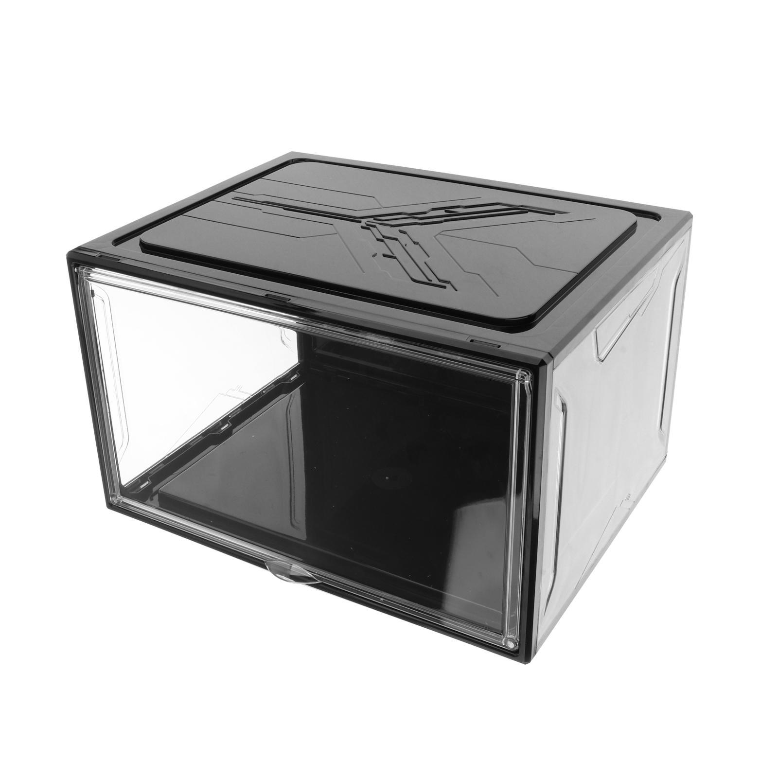 Shoe Box, Shoe Storage Boxes Clear Plastic Stackable, Shoe Organizer Containers with Lids for Women/Men